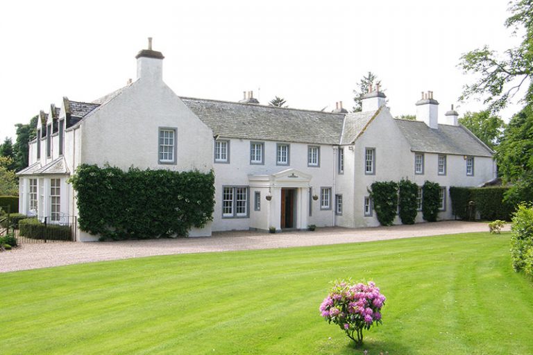 Front of Elsick House taken from the grounds